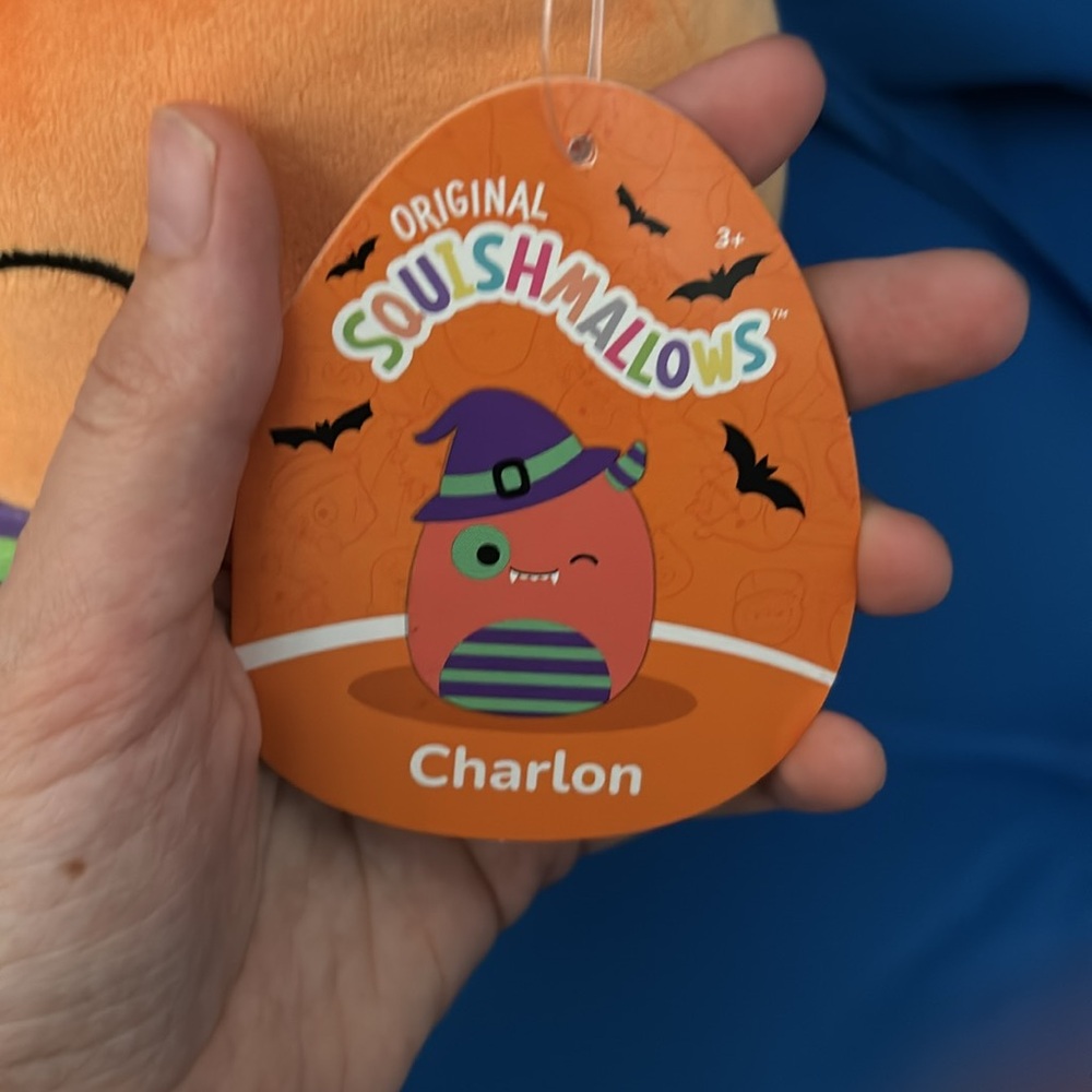 Original SquishMallows Charlon Size 8 “ Inch 2022 Monster NWTS - Picture 5 of 10
